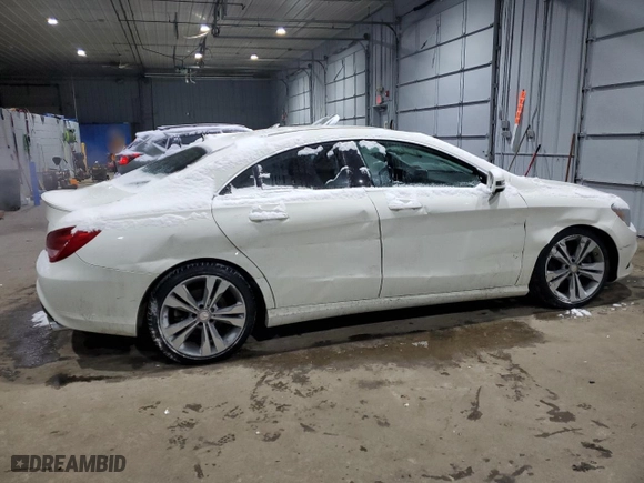 2015 Mercedes-Benz CLA-Class CLA 250 with VIN WDDSJ4EB5FN217844, listed as a Copart auction lot 44108035 with 38,195 mi miles and Salvage Title. Bid and sale history available at carsss.com. Image 3.