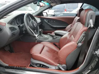 2004 BMW 6 Series 645Ci with VIN WBAEK73404B322846, listed as a Copart auction lot 42733315 with 0 mi miles and Salvage Title. Bid and sale history available at carsss.com. Image 7.
