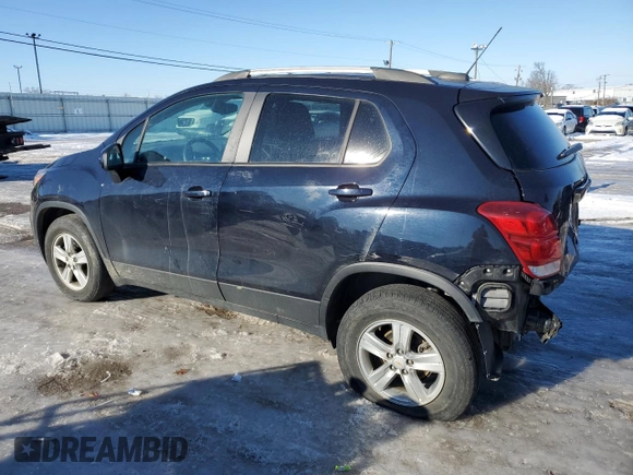2021 Chevrolet Trax LT with VIN KL7CJPSB3MB321393, listed as a Copart auction lot 88495325 with 81,720 mi miles and Salvage Title. Bid and sale history available at carsss.com. Image 2.