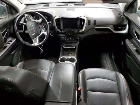 2021 GMC Terrain SLT with VIN 3GKALVEV7ML401992, listed as a Copart auction lot 84520944 with 26,615 mi miles and Salvage Title. Bid and sale history available at DreamBid. Image 8.