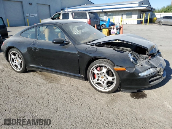 2007 Porsche 911 Carrera S with VIN WP0AB29947S732562, listed as a Copart auction lot 70204824 with 87,119 mi miles and Salvage Title. Bid and sale history available at carsss.com. Image 4.