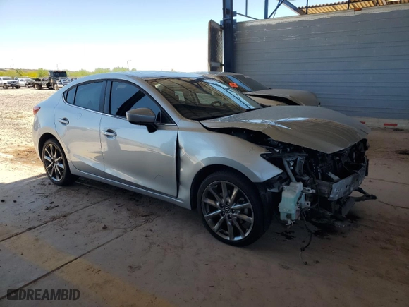 2018 Mazda Mazda3 4-Door Touring with VIN 3MZBN1V38JM194615, listed as a Copart auction lot 53072665 with 62,338 mi miles and Salvage Title. Bid and sale history available at carsss.com. Image 4.