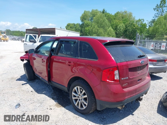2014 Ford Edge SEL z VIN 2FMDK4JC0EBA06457, wystawiony jako IAAI lot #42134280 z przebiegiem 175 009 mil mil oraz . Historia ofert i sprzedaży dostępna na DreamBid. Obrazek 3.