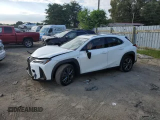 2020 Lexus UX 250h F Sport with VIN JTHR9JBH2L2025902, listed as a Copart auction lot 58944834 with 14,597 mi miles and Salvage title. Bid and sale history available at DreamBid. Image 1.