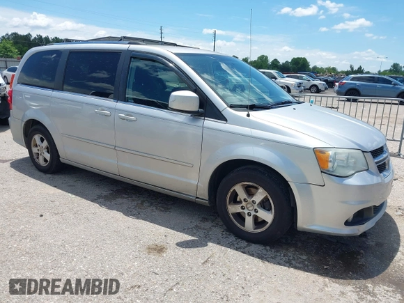2011 Dodge Grand Caravan Crew with VIN 2D4RN5DG9BR660305, listed as a IAAI auction lot 42241401 with 176,079 mi miles and . Bid and sale history available at DreamBid. Image 1.
