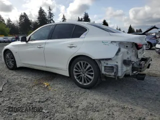 2019 Infiniti Q50 Luxe с VIN JN1EV7AR0KM592625, выставлен на аукционе Copart как лот 57175775 с пробегом 57 239 миль миль и Списание • Salvage title. История ставок и продаж доступна на DreamBid. Изображение 2.