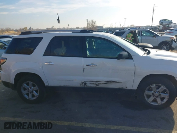 2013 GMC Acadia SLE with VIN 1GKKVNED1DJ154370, listed as a IAAI auction lot 41024883 with 202,537 mi miles and . Bid and sale history available at DreamBid. Image 13.
