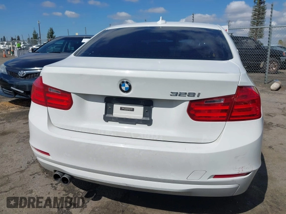 2015 BMW 3 Series 328i with VIN WBA3C1C5XFK117788, listed as a IAAI auction lot 41752178 with 154,030 mi miles and . Bid and sale history available at carsss.com. Image 16.