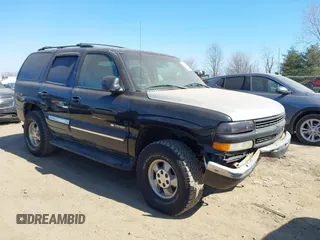 2003 Chevrolet Tahoe LS with VIN 1GNEK13Z33J110000, listed as a IAAI auction lot 41757125 with 1 mi miles. Bid and sale history available at carsss.com. Image 1.