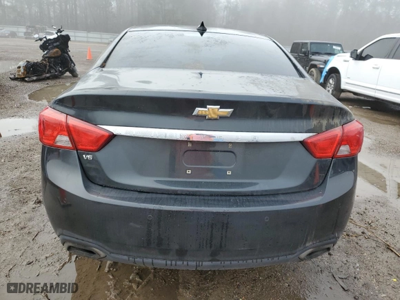 2015 Chevrolet Impala LT with VIN 2G1125S35F9186483, listed as a Copart auction lot 46235795 with 161,987 mi miles and Salvage Title. Bid and sale history available at carsss.com. Image 6.
