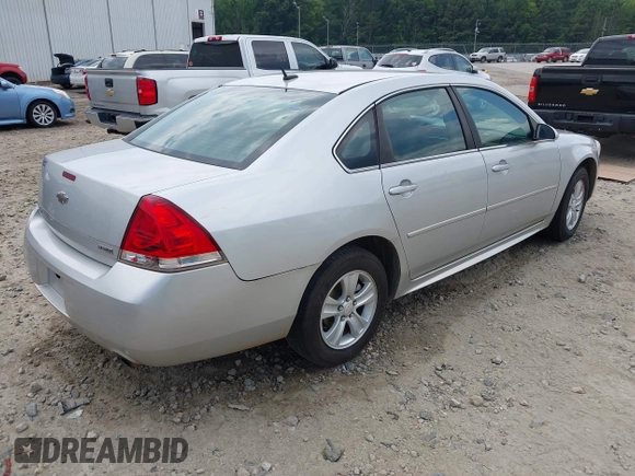 2012 Chevrolet Impala LS Fleet z VIN 2G1WF5E30C1248307, wystawiony jako IAAI lot #42680752 z przebiegiem 239 828 mil mil oraz . Historia ofert i sprzedaży dostępna na DreamBid. Obrazek 4.