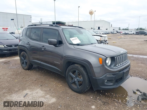 2018 Jeep Renegade Latitude with VIN ZACCJABB4JPH82491, listed as a IAAI auction lot 42070396 with 97,018 mi miles and . Bid and sale history available at DreamBid. Image 1.