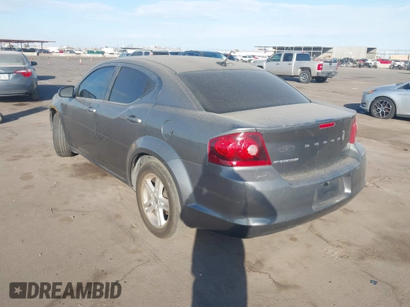 2012 Dodge Avenger SXT z VIN 1C3CDZCB6CN223500, wystawiony jako IAAI lot #41262587 z przebiegiem 166 085 mil mil oraz . Historia ofert i sprzedaży dostępna na DreamBid. Obrazek 3.