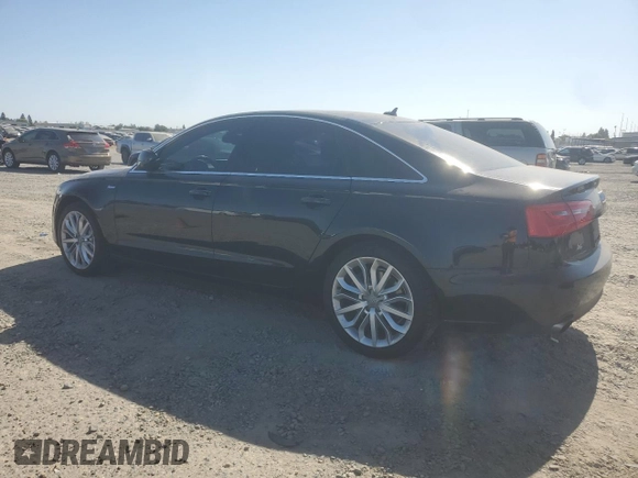 2014 Audi A6 Premium Plus with VIN WAUFGAFC3EN133615, listed as a Copart auction lot 63109325 with 111,823 mi miles and Salvage title. Bid and sale history available at DreamBid. Image 2.