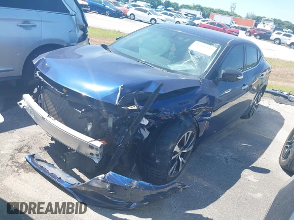 2017 Nissan Maxima SV with VIN 1N4AA6AP9HC414880, listed as a IAAI auction lot 41311227 with 54,570 mi miles and . Bid and sale history available at DreamBid. Image 17.