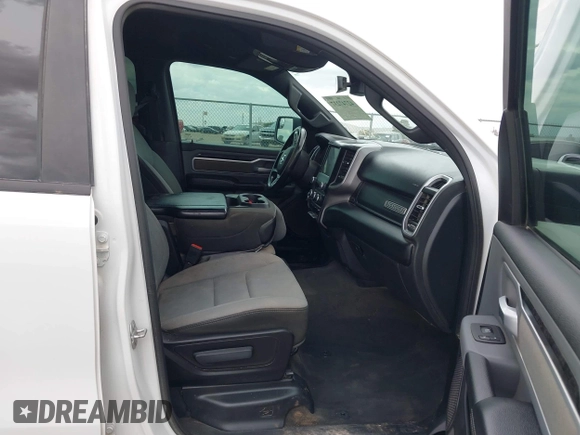 2022 Ram 1500 Big Horn with VIN 1C6SRFBT0NN179909, listed as a IAAI auction lot 42747237 with 91,521 mi miles and . Bid and sale history available at DreamBid. Image 5.