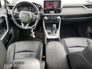 2019 Toyota RAV4 with VIN 2T3R1RFV7KW042451, listed as a Copart auction lot 54621815 with 155,183 mi miles and Salvage title. Bid and sale history available at DreamBid. Image 8.