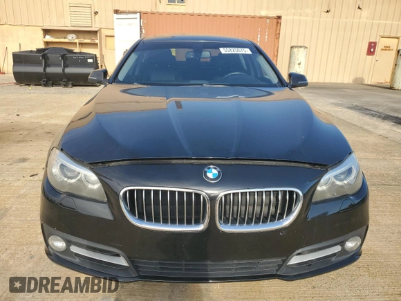 2015 BMW 5 Series 528i with VIN WBA5A5C54FD514004, listed as a Copart auction lot 55825075 with 104,896 mi miles and Clean Title. Bid and sale history available at DreamBid. Image 5.