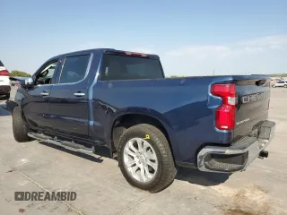 2023 Chevrolet Silverado 1500 LTZ with VIN 1GCUDGE89PZ129566, listed as a Copart auction lot 75698284 with 22,918 mi miles and Salvage Title. Bid and sale history available at carsss.com. Image 2.