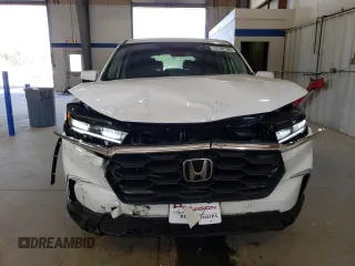 2025 Honda Pilot EX-L with VIN 5FNYG1H40SB037209, listed as a Copart auction lot 72162164 with 333 mi miles and Salvage Title. Bid and sale history available at carsss.com. Image 5.