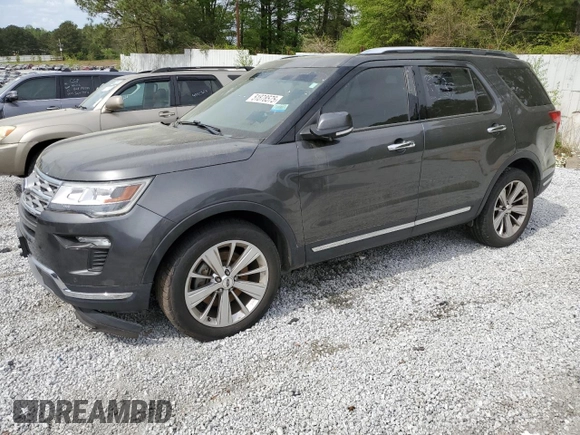 2019 Ford Explorer Limited with VIN 1FM5K8F85KGB12102, listed as a Copart auction lot 51878575 with 155,163 mi miles and Clean title. Bid and sale history available at DreamBid. Image 1.