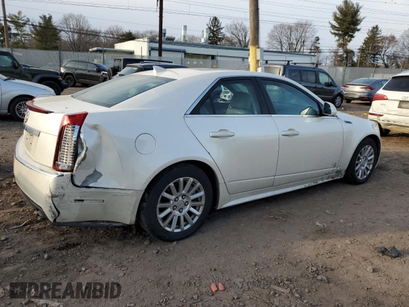2010 Cadillac CTS Luxury with VIN 1G6DE5EG1A0142397, listed as a Copart auction lot 46196995 with 235,508 mi miles and Clean Title. Bid and sale history available at carsss.com. Image 3.
