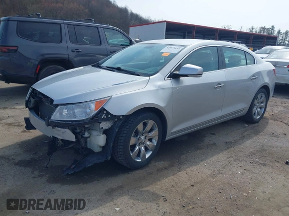 2010 Buick LaCrosse CXL with VIN 1G4GC5EG1AF201649, listed as a IAAI auction lot 41923891 with 93,967 mi miles and . Bid and sale history available at DreamBid. Image 2.