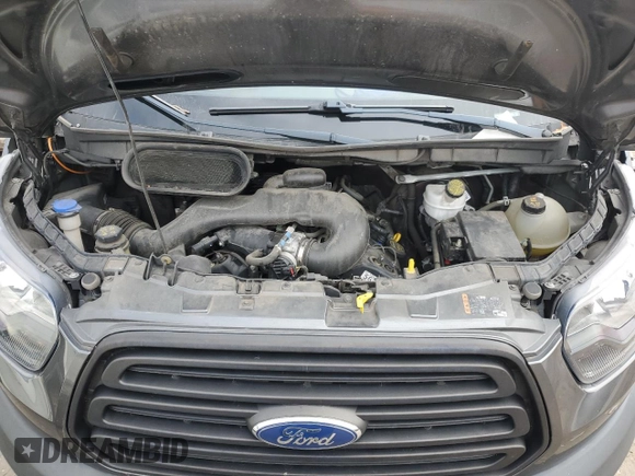 2019 Ford Transit Passenger XL with VIN 1FBAX2CM5KKB18955, listed as a Copart auction lot 48041645 with 65,430 mi miles and Salvage Title. Bid and sale history available at carsss.com. Image 11.