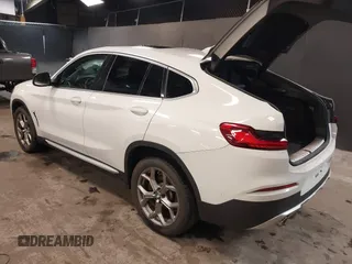 2020 BMW X4 xDrive30i with VIN 5UX2V1C08LLE68011, listed as a IAAI auction lot 41389958 with 119,391 mi miles. Bid and sale history available at carsss.com. Image 3.