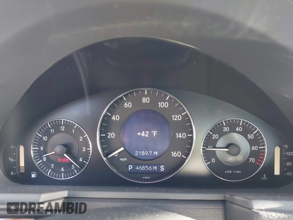 2006 Mercedes-Benz E-Class 3.5L with VIN WDBUF56J36A765623, listed as a IAAI auction lot 41903359 with 46,856 mi miles. Bid and sale history available at carsss.com. Image 7.