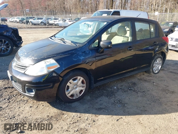 2010 Nissan Versa 1.8 S with VIN 3N1BC1CP9AL410303, listed as a IAAI auction lot 41900799 with 155,585 mi miles. Bid and sale history available at carsss.com. Image 2.