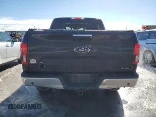 2018 Ford F-150 XL with VIN 1FTEW1EG0JFB07905, listed as a Copart auction lot 43065005 with 132,923 mi miles and Salvage Title. Bid and sale history available at carsss.com. Image 6.