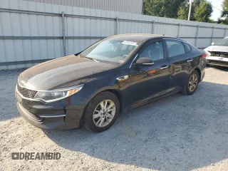 2016 Kia Optima LX with VIN 5XXGT4L36GG036061, listed as a Copart auction lot 65984105 with 120,762 mi miles and Clean title. Bid and sale history available at DreamBid. Image 1.