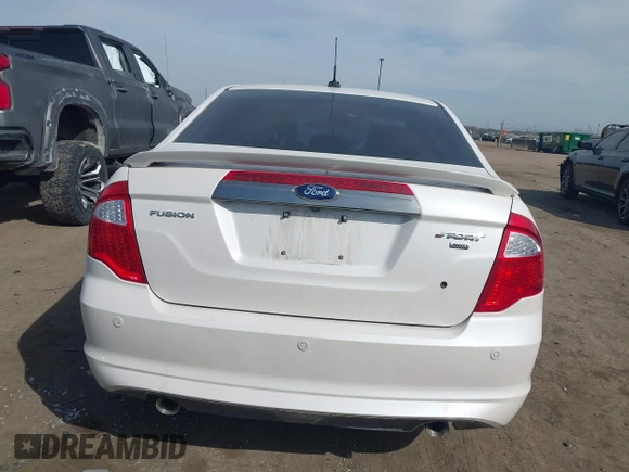 2012 Ford Fusion SPORT with VIN 3FAHP0DC0CR383435, listed as a IAAI auction lot 41806260 with 75,024 mi miles. Bid and sale history available at carsss.com. Image 16.