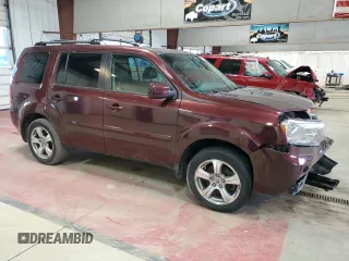 2012 Honda Pilot EX-L with VIN 5FNYF4H75CB051722, listed as a Copart auction lot 51351205 with 91,520 mi miles and Salvage Title. Bid and sale history available at DreamBid. Image 4.