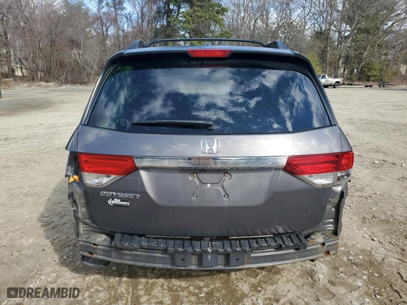 2015 Honda Odyssey EX-L with VIN 5FNRL5H69FB025980, listed as a Copart auction lot 50145155 with 146,336 mi miles and Clean Title. Bid and sale history available at carsss.com. Image 6.