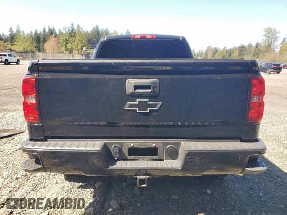 2019 Chevrolet Silverado 1500 LT with VIN 2GCVKPEC8K1120552, listed as a Copart auction lot 52962455 with Not Provided miles and Salvage Title. Bid and sale history available at DreamBid. Image 6.
