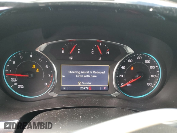 2022 Chevrolet Traverse LT Cloth z VIN 1GNERGKW5NJ155321, wystawiony jako Copart lot #51207235 z przebiegiem 25 972 mil mil oraz Szkoda całkowita • Salvage title. Historia ofert i sprzedaży dostępna na DreamBid. Obrazek 9.