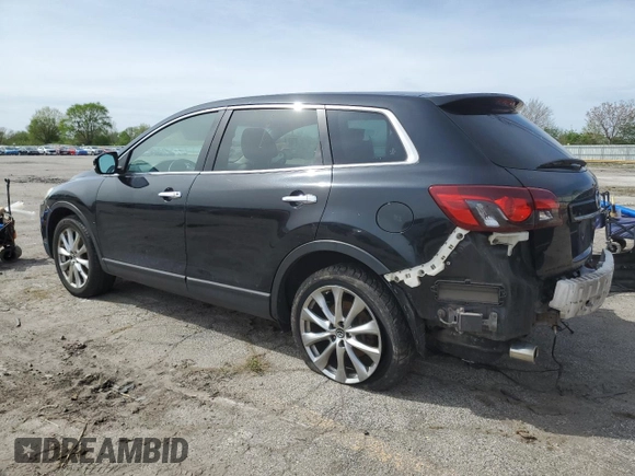 2014 Mazda CX-9 Grand Touring with VIN JM3TB3DA9E0432869, listed as a Copart auction lot 55134525 with 159,117 mi miles and Clean Title. Bid and sale history available at DreamBid. Image 2.