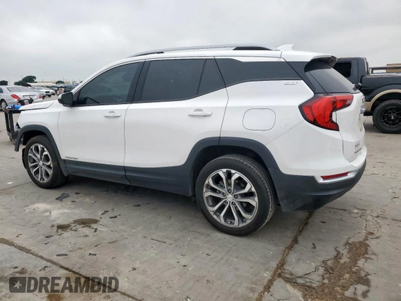 2020 GMC Terrain SLT z VIN 3GKALPEV9LL143470, wystawiony jako Copart lot #58549085 z przebiegiem 79 707 mil mil oraz Szkoda całkowita • Salvage title. Historia ofert i sprzedaży dostępna na DreamBid. Obrazek 2.