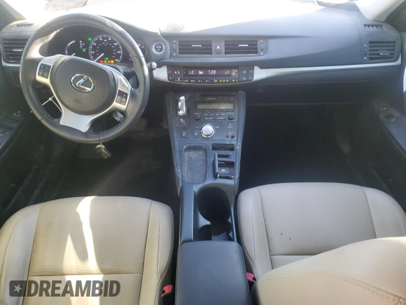 2011 Lexus CT 200h with VIN JTHKD5BH8B2041432, listed as a Copart auction lot 50559935 with 119,467 mi miles and Salvage title. Bid and sale history available at DreamBid. Image 8.