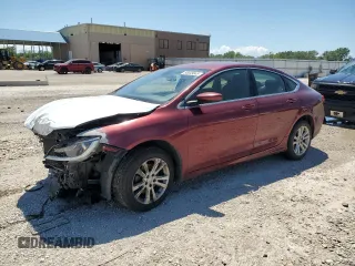 2015 Chrysler 200 Limited with VIN 1C3CCCAB1FN701765, listed as a Copart auction lot 58049645 with 136,559 mi miles and Salvage title. Bid and sale history available at DreamBid. Image 1.