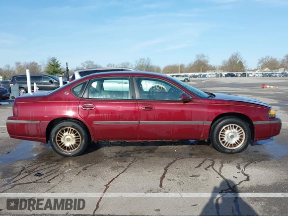 2002 Chevrolet Impala with VIN 2G1WF55K329278215, listed as a IAAI auction lot 41893693 with 291,100 mi miles and . Bid and sale history available at DreamBid. Image 13.