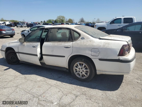 2003 Chevrolet Impala with VIN 2G1WF52E839200013, listed as a Copart auction lot 51873464 with 0 mi miles and Non Repairable. Bid and sale history available at carsss.com. Image 2.