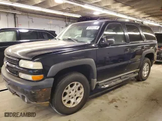 2003 Chevrolet Tahoe LT with VIN 1GNEK13Z73R219433, listed as a Copart auction lot 81755954 with 208,456 mi miles and Clean Title. Bid and sale history available at carsss.com. Image 1.