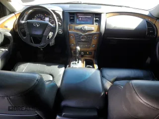 2014 Infiniti QX80 with VIN JN8AZ2NE0E9062824, listed as a Copart auction lot 47254975 with 144,974 mi miles and Salvage Title. Bid and sale history available at carsss.com. Image 8.