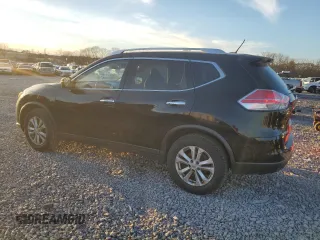 2015 Nissan Rogue S with VIN KNMAT2MV7FP585575, listed as a Copart auction lot 47958775 with 109,336 mi miles and Salvage Title. Bid and sale history available at DreamBid. Image 2.