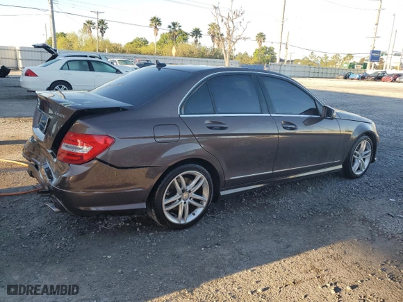 2014 Mercedes-Benz C-Class C 300 Sport with VIN WDDGF8AB8EA944289, listed as a Copart auction lot 49417225 with 59,416 mi miles and Salvage Title. Bid and sale history available at carsss.com. Image 3.