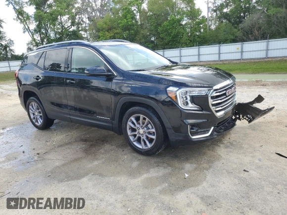2023 GMC Terrain SLT with VIN 3GKALVEG2PL260853, listed as a Copart auction lot 50393865 with 44,837 mi miles and Clean Title. Bid and sale history available at carsss.com. Image 4.