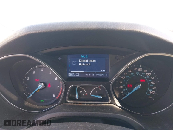 2012 Ford Focus SEL with VIN 1FAHP3H23CL417403, listed as a IAAI auction lot 42043152 with 140,604 mi miles. Bid and sale history available at carsss.com. Image 7.